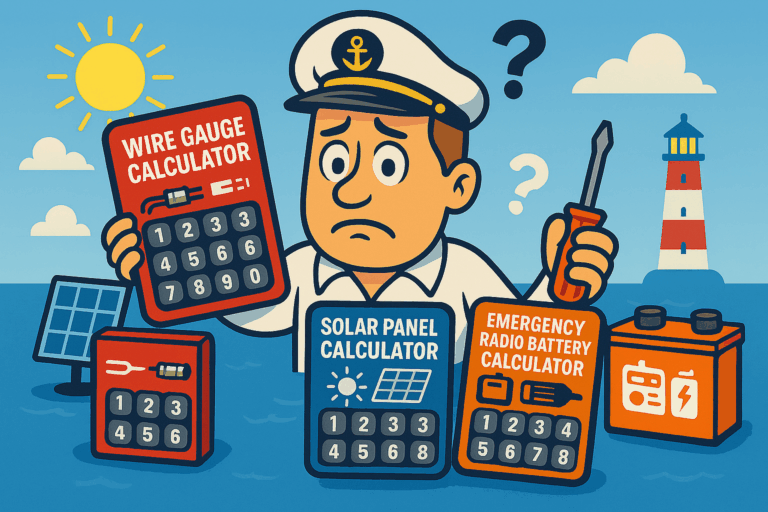 Boat electrical calculator