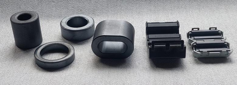 ferrite cores for interference suppression