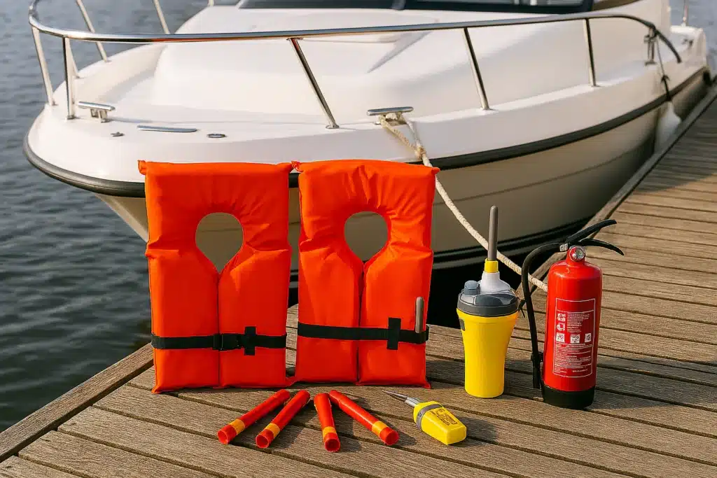 boat pre‑season checklist safety equipment