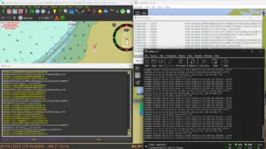 apps for boat networking QTVLM OpenCPN Coolterm